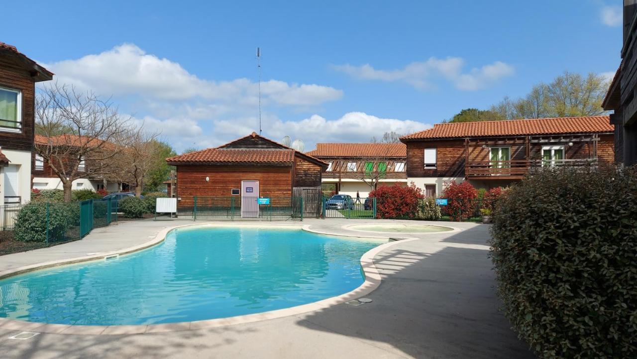 T2, 50M Du Lac, Piscine, Wifi, Jardin Terrasse Sans Vis-A-Vis, 1 A 4 Pers Aureilhan Kültér fotó